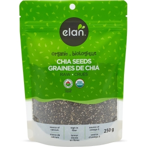 Chia Seeds Org (Elan), 250g