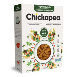 Chickpea Lentil Pasta Spirals (Chickapea), 227g