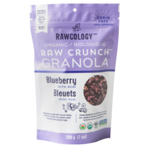 Granola Blbrry Crunch (Rawcology), 200g