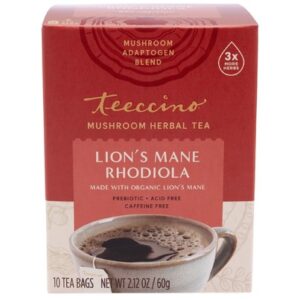 Herbal Tea Lion'sMane Rhod (Teeccino), 10bags