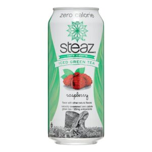 Iced Tea Rasp Zero Cal (Steaz), 1 can 473ml