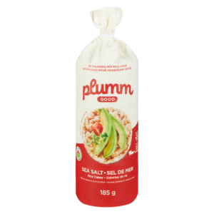 Rice Cakes Salted Org (Plumm), 185g