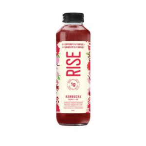 Kombucha Raspbrry-Vanil (Rise), 414ml