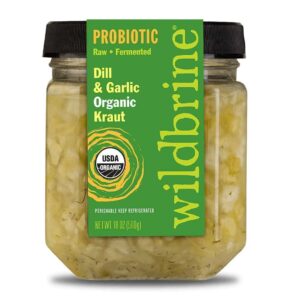 Sauerkraut Dill&Garlic (Wildbrine), 500g