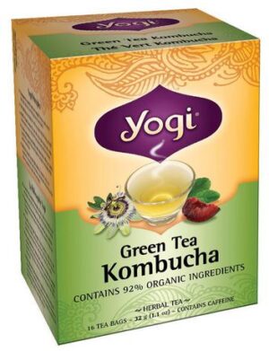 Green Tea Kombucha (Yogi), 16bags