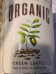 Lentils Green org (Wholesome), 398ml