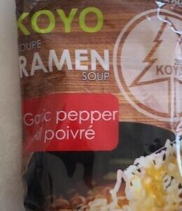Ramen Garlc Peppr (Koyo), 60g