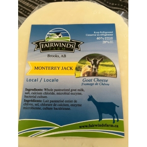 Cheese Monterey Jack Goat (Fairwinds),  /kg