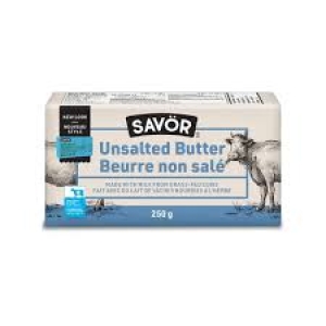 Butter Unsalt GrassFed (Savor), 227g