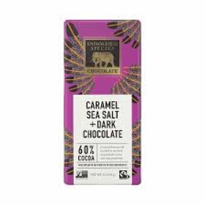 Choc Bar 60% Dark Caram&Salt (Endangered), 85g