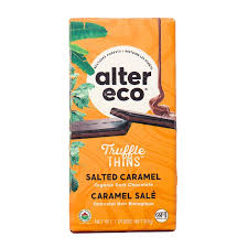 Choc Bar Truffle Thins Caram (AlterE), 84g
