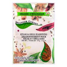 Seasoning Steak&Grill Org (Splendor),35g