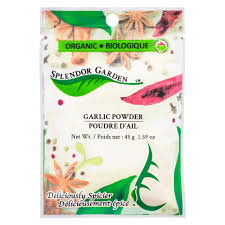 Garlic Pwd Org (Splendor), 40g