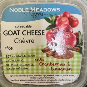Goat Cheese Spread Cranbrry (Noble), 165g