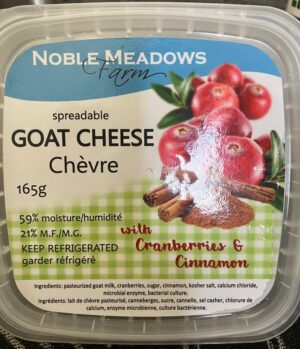 Goat Cheese Spread Cranbrry (Noble), 165g