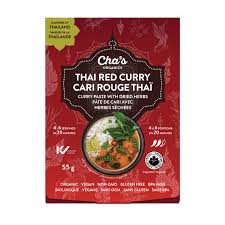 Thai Curry Red org (Cha's), 1 pack