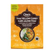 Thai Curry Yellow org (Cha's), 1 pack