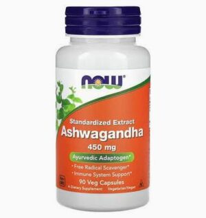 Ashwaghanda 400mg (Now), 90vcaps