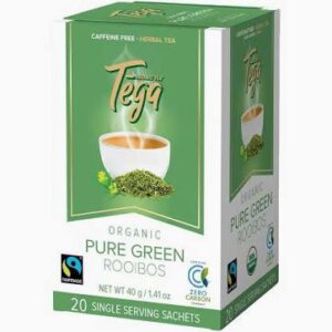 Rooibos Tea Green Org Caffeine Free (Tega), 20ct