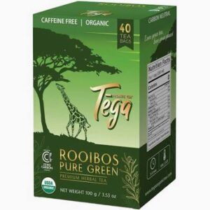 Rooibos Tea Green Org Caffeine Free (Tega), 40ct
