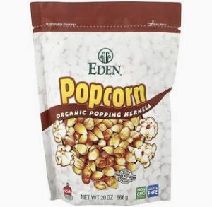 Yellow Popcorn Kernels (Eden Foods), 566g